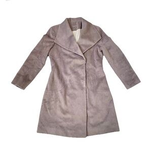 Calvin Klein Women’s Wool Trench Coat Brown